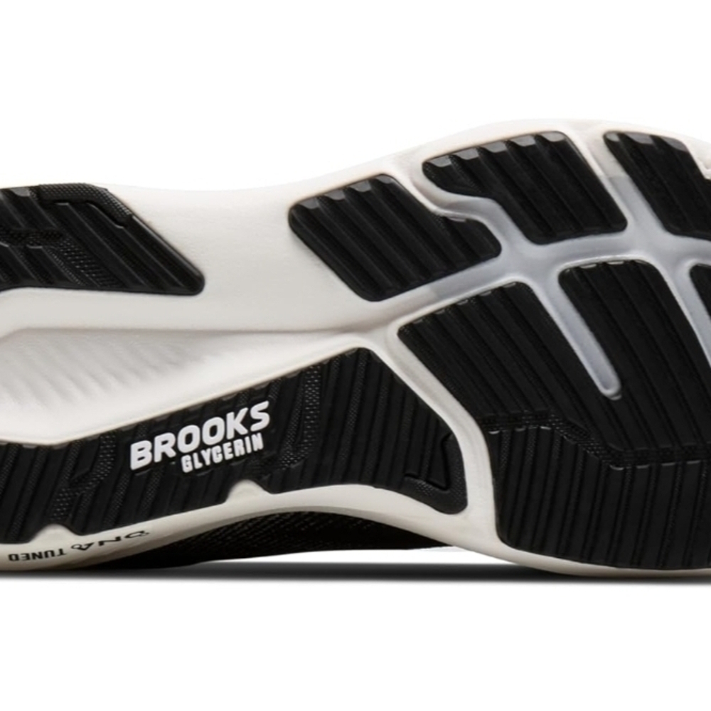 Brooks Men's Black and White Athletic Shoes - Picture 7 of 13